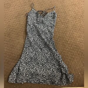 Urban Outfitters Black and White Midi Dress